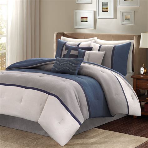 Coupon Navy Blue Comforter King